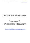 ACCA F9 Workbook Questions 1