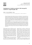 Stoichiometry of nutrient excretion by fish: interspecific variation in a