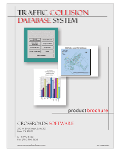 traffic collision database system