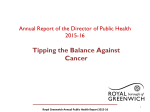 Tipping the Balance Against Cancer