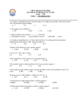 VIDYA BHARATI SCHOOL OLYMPIAD WORKSHEET JUNE 2015