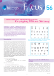 Karyotyping, FISH and CGH array