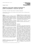 Elimination of intravenously administered ibandronate in patients on