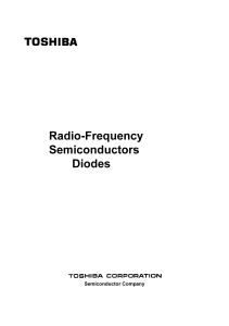 Radio-Frequency Semiconductors Diodes