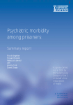 Psychiatric Morbidity Among Prisoners Summary Report