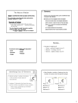 Review… Identifying Char. Of Elements