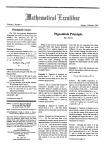 Pigeonhole Principle - Department of Mathematics