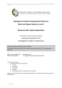 Internal Assessment Resource