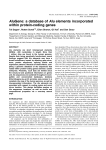 Nucleic Acids Research, 32: D489-D492 (2004).