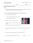 Chapter 27: Bacteria and Archaea