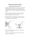 Engineering Mechanics Statics (Homework #1, Due on March.11)