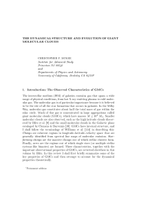 THE DYNAMICAL STRUCTURE AND EVOLUTION OF GIANT