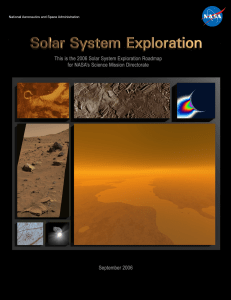 Solar System Exploration - Lunar and Planetary Institute