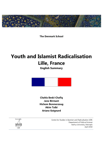 Youth and Islamist Radicalisation: Lille, France