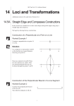 New section 14.5A: Straight edge and compasses constructions