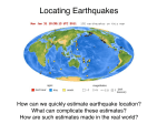 Locating Earthquakes