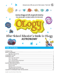 After School Guide to Ology Astronomy