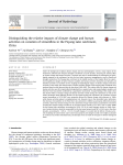 Distinguishing the relative impacts of climate change and human