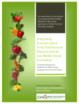 Integrating Concepts about Food, Nutrition and Physical Activity into