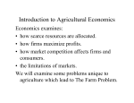 Introduction to Agricultural Economics