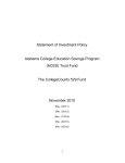 Investment Policy Statement