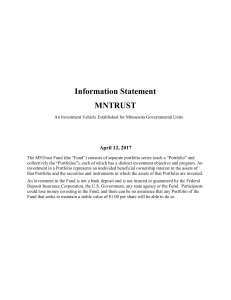 Information Statement MNTRUST