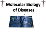 Molecular biology of diseases