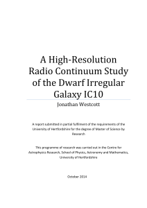 A High-Resolution Radio Continuum Study of the Dwarf Irregular