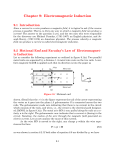 Chapter 9: Electromagnetic Induction