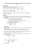 A Quick Guide to Statistical Capabilities of the TI-83