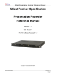 PR720 Reference Manual