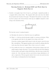 Tutoring Session 11: Motional EMF and Work Done by