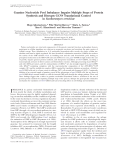 Guanine Nucleotide Pool Imbalance Impairs Multiple Steps of