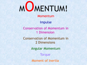 MOMENTUM!