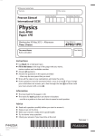 Physics - Edexcel