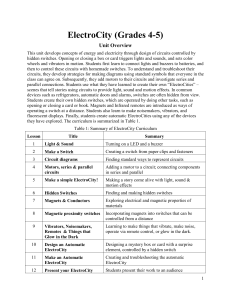 ElectroCity (Grades 4-5)