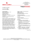 D-(+)-Maltose monohydrate Product Number M5885 - Sigma