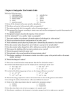 Chapter 6 Studyguide: The Periodic Table