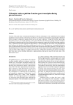 Chloroplast redox regulation of nuclear gene transcription