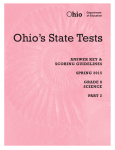 Ohio`s State Tests - Ohio Assessment Systems
