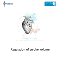 Regulation of stroke volume