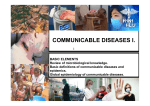 COMMUNICABLE DISEASES I.