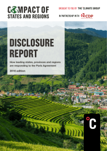 the Disclosure report 2016