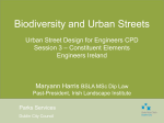 Biodiversity and Urban Streets