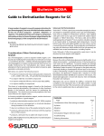 Derivatization Reagents - Sigma