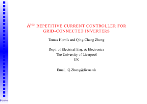 repetitive current controller for grid