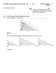 7.2 Special Right Triangles and PT