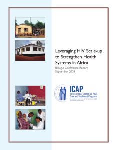 Leveraging HIV Scale-up to Strengthen Health Systems in Africa