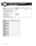 Earth`s crust is made up of moving plates