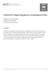 Peptest for diagnosing gastro-oesophageal reflux eptest for